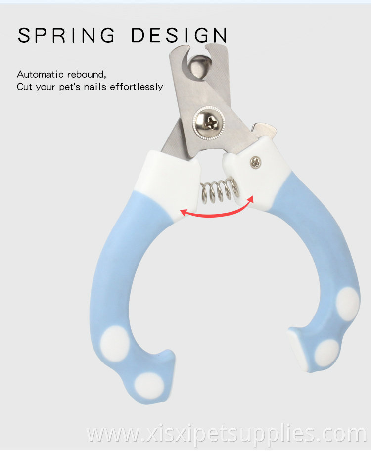 Factory Wholesale High Quality Cat Nail Cutter Pet Dog Nail Clipper With Safety Guard